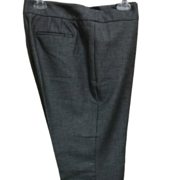 Talbots Women Size 12P Chatham Ankle Pant Sits Waist Slim Leg Gray Side Zip NWT - Picture 4 of 10